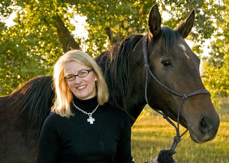 Elizabeth And A Horse